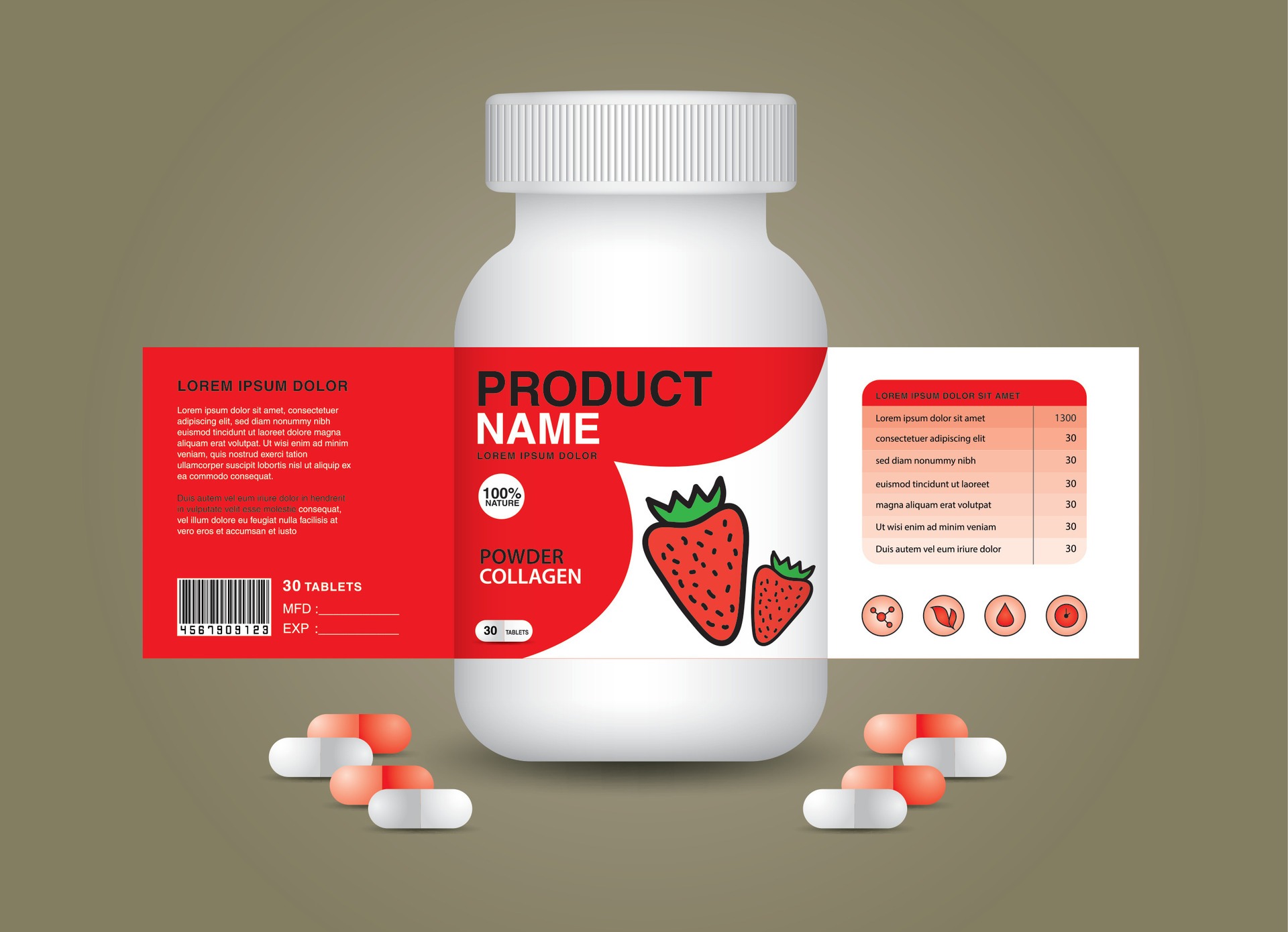 Private Label Supplements bottle